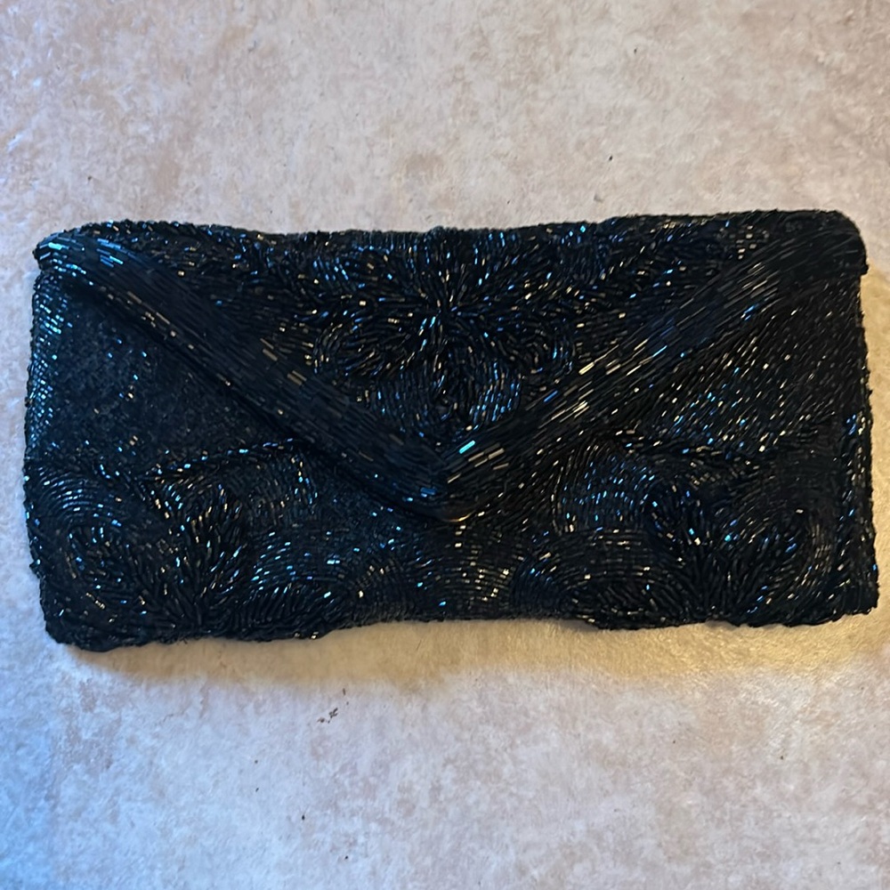 Vintage beaded clutch